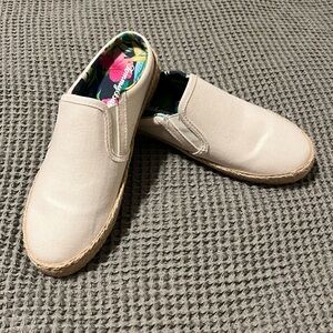 Tommy Bahama Canvas Espadrille Mule Slip on Shoe